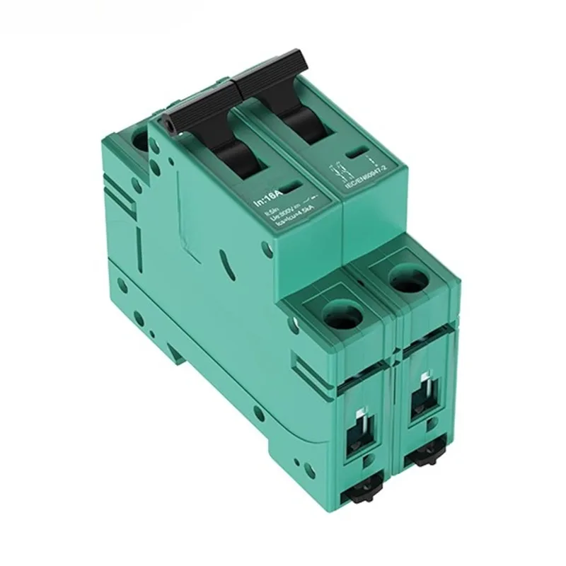 2 Bộ ngắt mạch DC cực cho năng lượng mặt trời