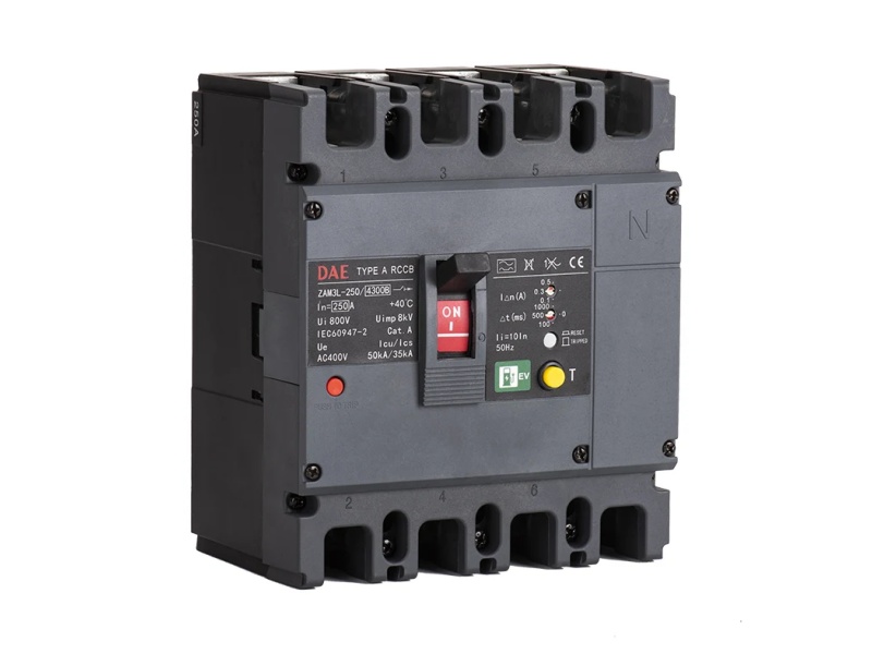 Loại-A RCCB cho các trạm sạc EV: khả năng phá vỡ 50KA với tính linh hoạt đầu vào kép