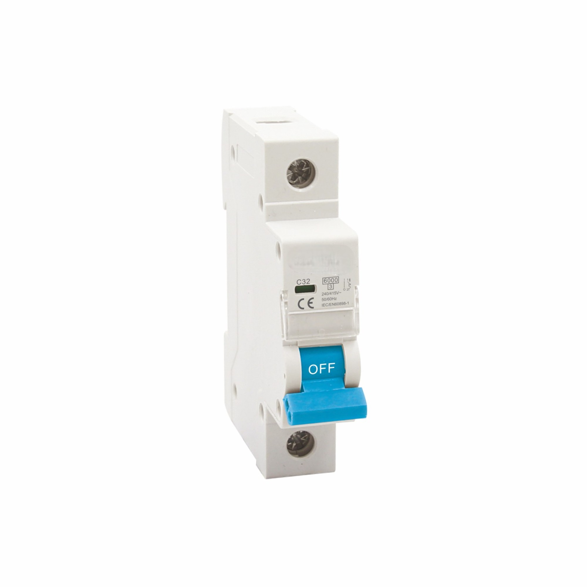 AC từ từ nhiệt MCB | 1P-4P | 1-63a | B/C/D Đường cong | 415V | IEC/EN 60898-1