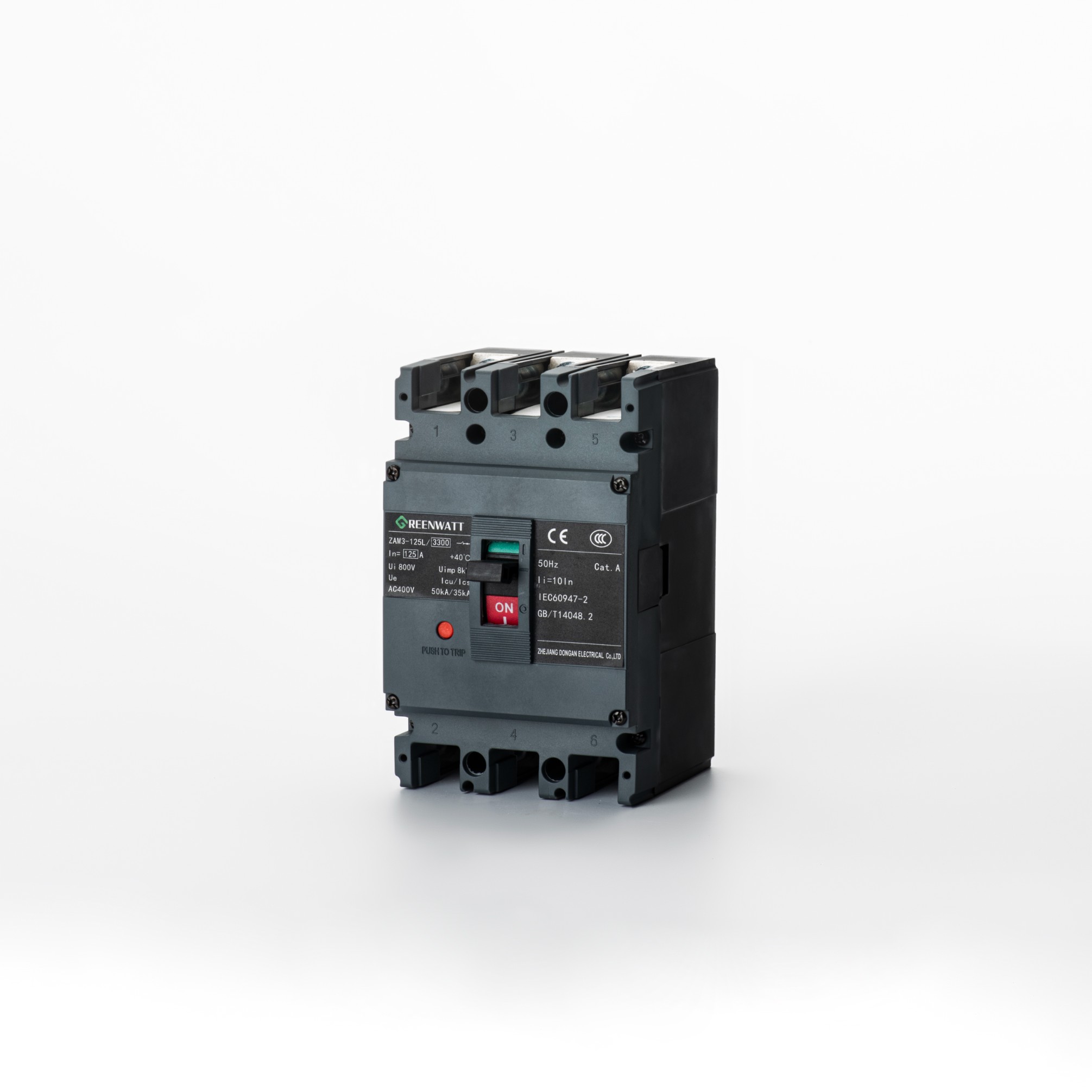 ZAM3-125L Bộ ngắt mạch đúc | Greenwatt