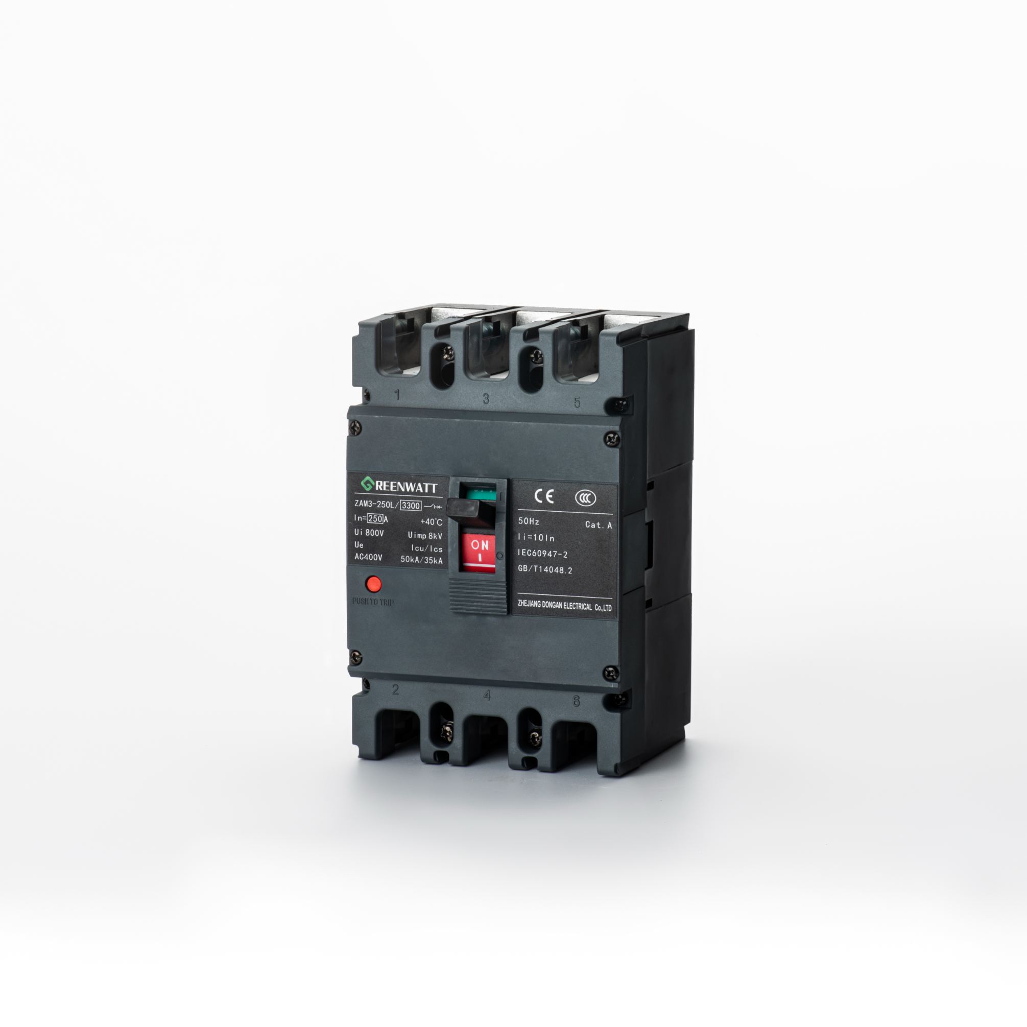 ZAM3-250L Bộ ngắt mạch đúc | Greenwatt